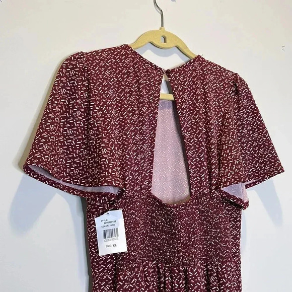 Super Foxx Red & White Print Dress - Picture 8 of 10